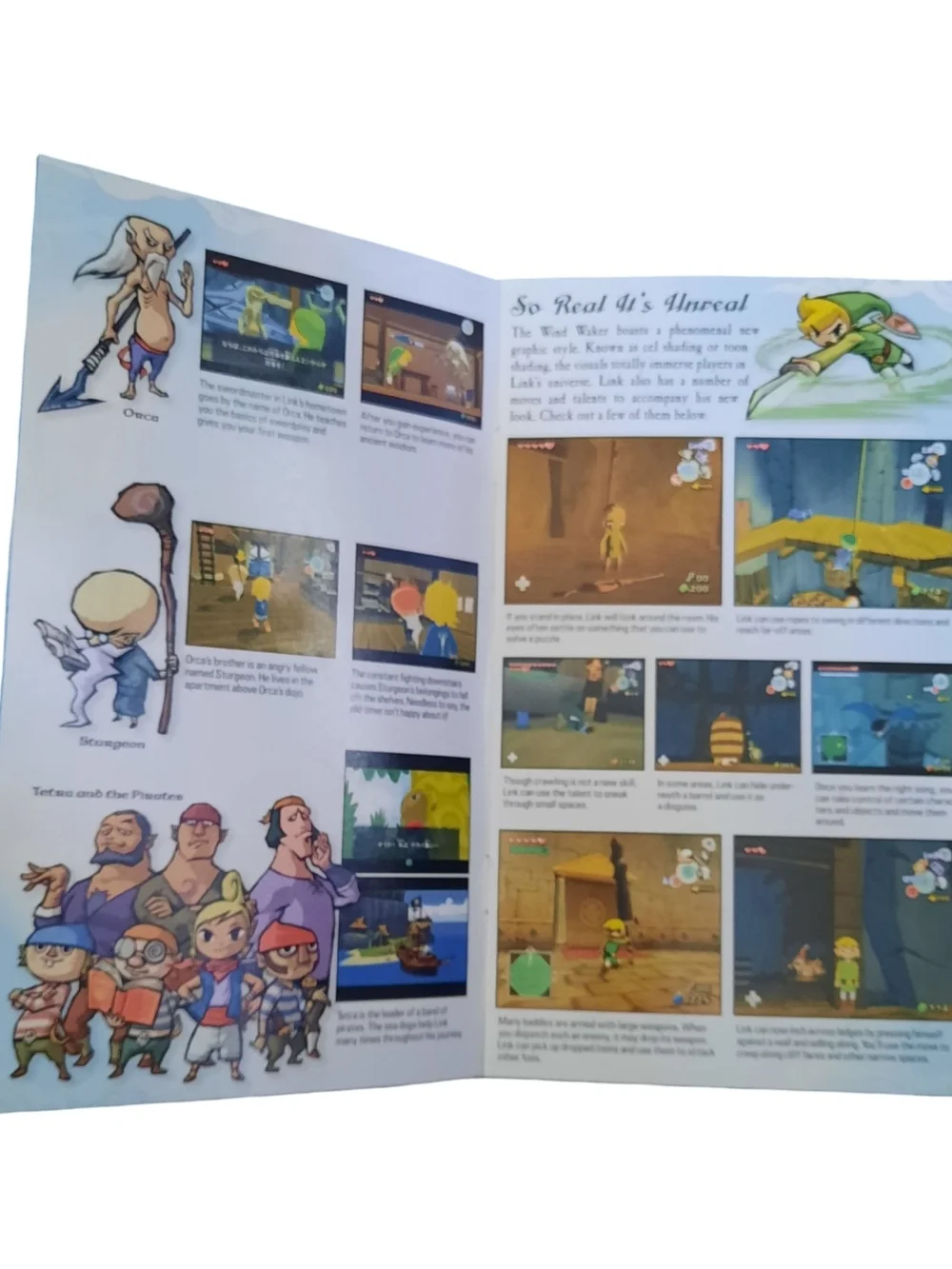 : The Wind Waker Special Preview - Blue Cover Gamecube Game Guide